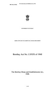 Gujarat Shops and Establishments Act, 1948